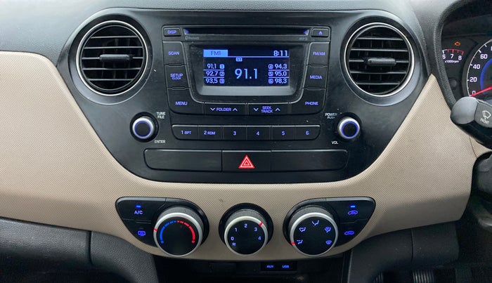 2015 Hyundai Grand i10 SPORTZ 1.2 KAPPA VTVT, Petrol, Manual, 1,14,071 km, Air Conditioner