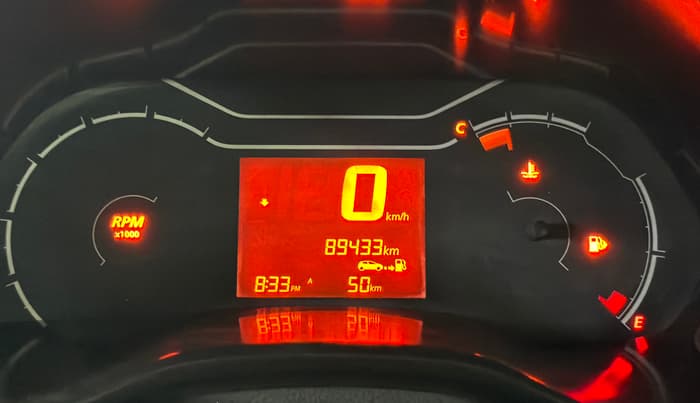 2022 Renault TRIBER RXE MT, Petrol, Manual, 89,425 km, Odometer Image