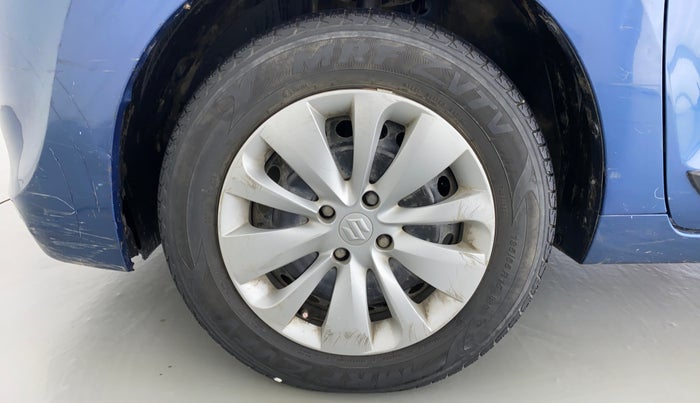 2017 Maruti Baleno DELTA 1.2 K12, Petrol, Manual, 45,083 km, Left Front Wheel