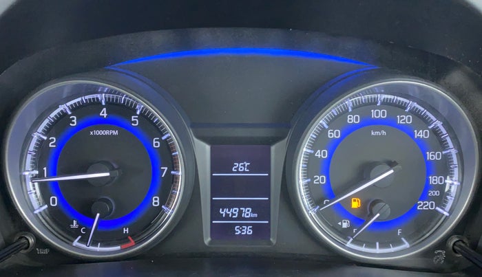 2017 Maruti Baleno DELTA 1.2 K12, Petrol, Manual, 45,083 km, Odometer Image