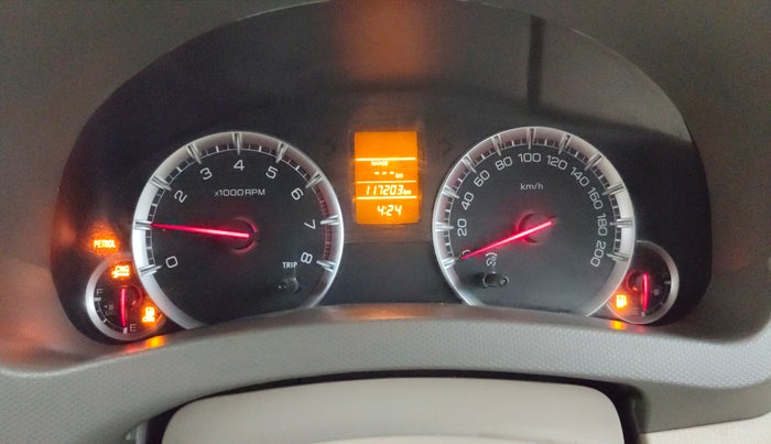 2015 Maruti Ertiga VXI CNG, CNG, Manual, 1,17,180 km, Odometer Image