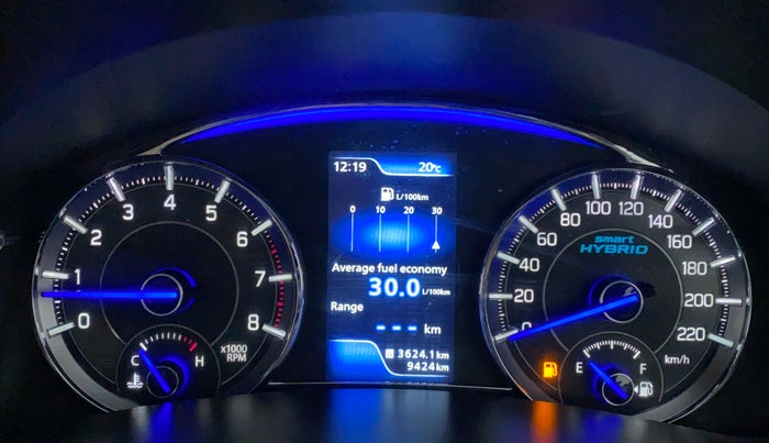 2021 Maruti Ciaz ALPHA 1.5 MT VTVT SHVS, Petrol, Manual, 9,476 km, Odometer Image