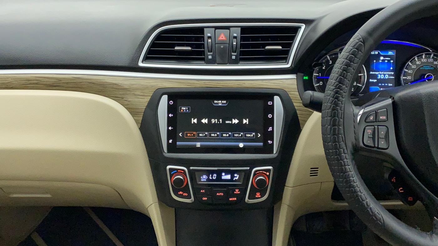 2021 Maruti Ciaz ALPHA 1.5 MT VTVT SHVS, Petrol, Manual, 9,476 km, Air Conditioner