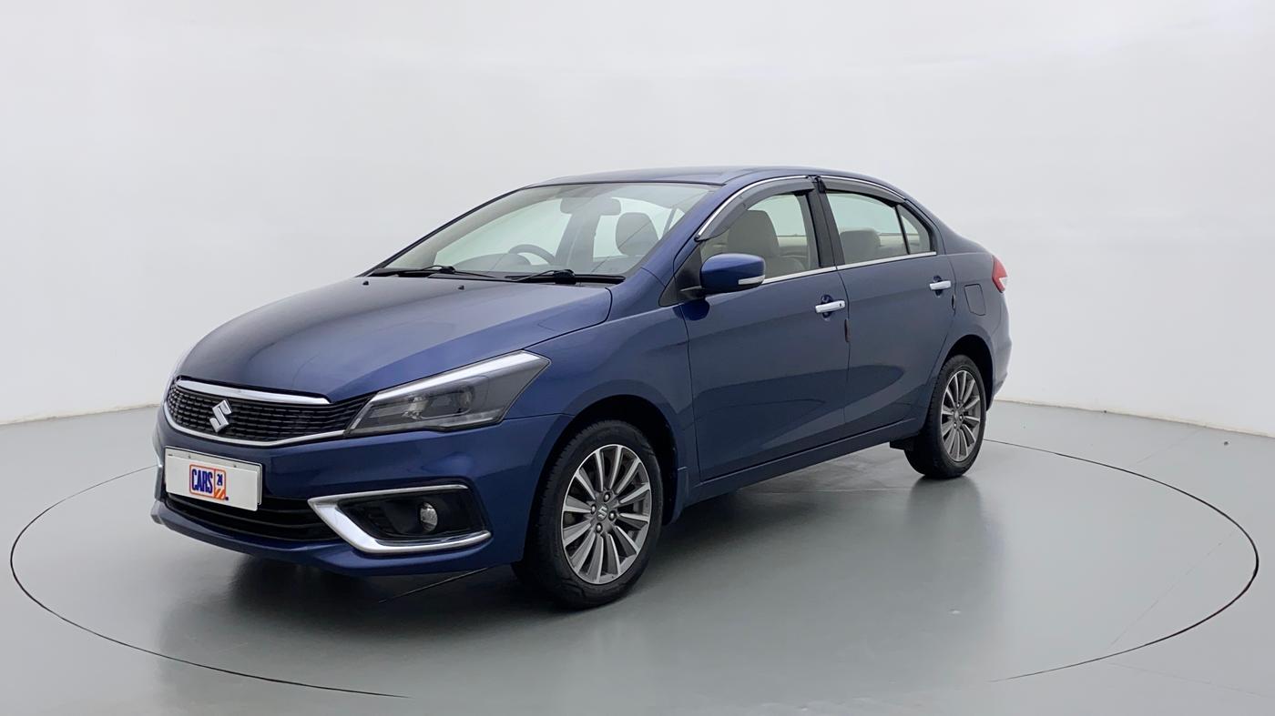 2021 Maruti Ciaz ALPHA 1.5 MT VTVT SHVS, Petrol, Manual, 9,476 km, Left Front Diagonal