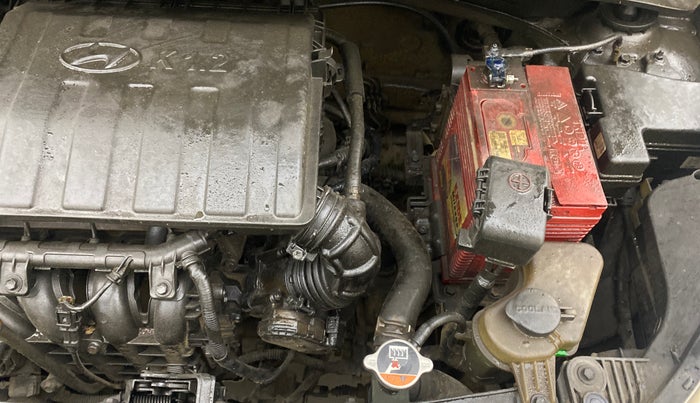 2015 Hyundai Grand i10 SPORTZ 1.2 KAPPA VTVT, Petrol, Manual, 29,209 km, Engine View - Left