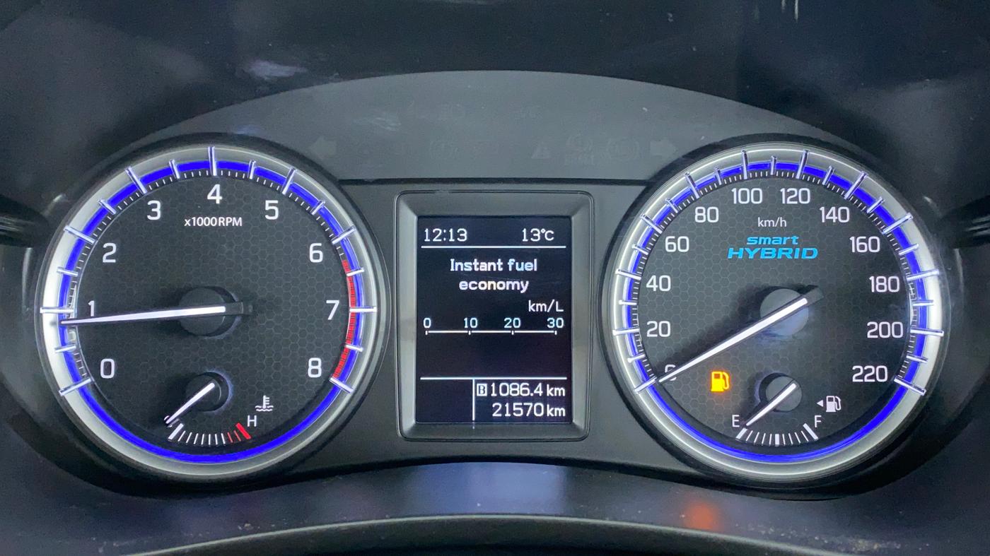 2021 Maruti S Cross SIGMA 1.5, Petrol, Manual, 21,569 km, Odometer Image