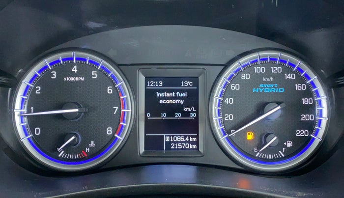 2021 Maruti S Cross SIGMA 1.5, Petrol, Manual, 21,569 km, Odometer Image