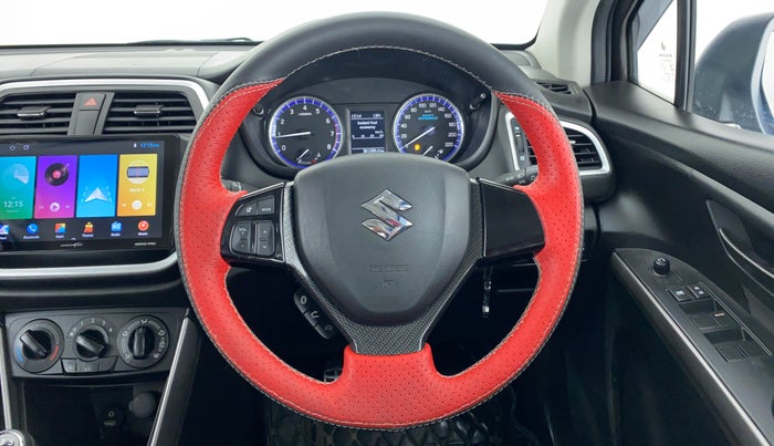 2021 Maruti S Cross SIGMA 1.5, Petrol, Manual, 21,569 km, Steering Wheel Close Up