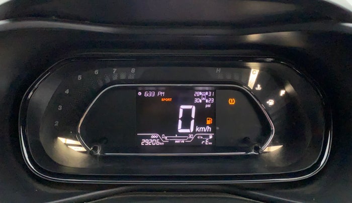 2023 Tata NEXON XZ PLUS PETROL DARK EDITION, Petrol, Manual, 29,206 km, Odometer Image