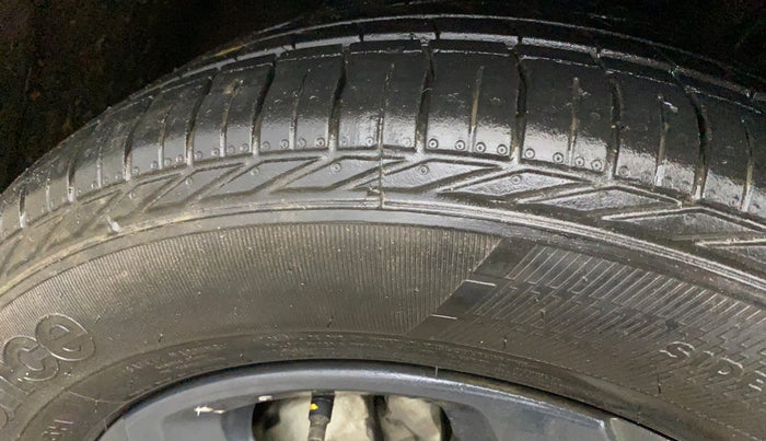 2023 Tata NEXON XZ PLUS PETROL DARK EDITION, Petrol, Manual, 29,206 km, Left Front Tyre Tread