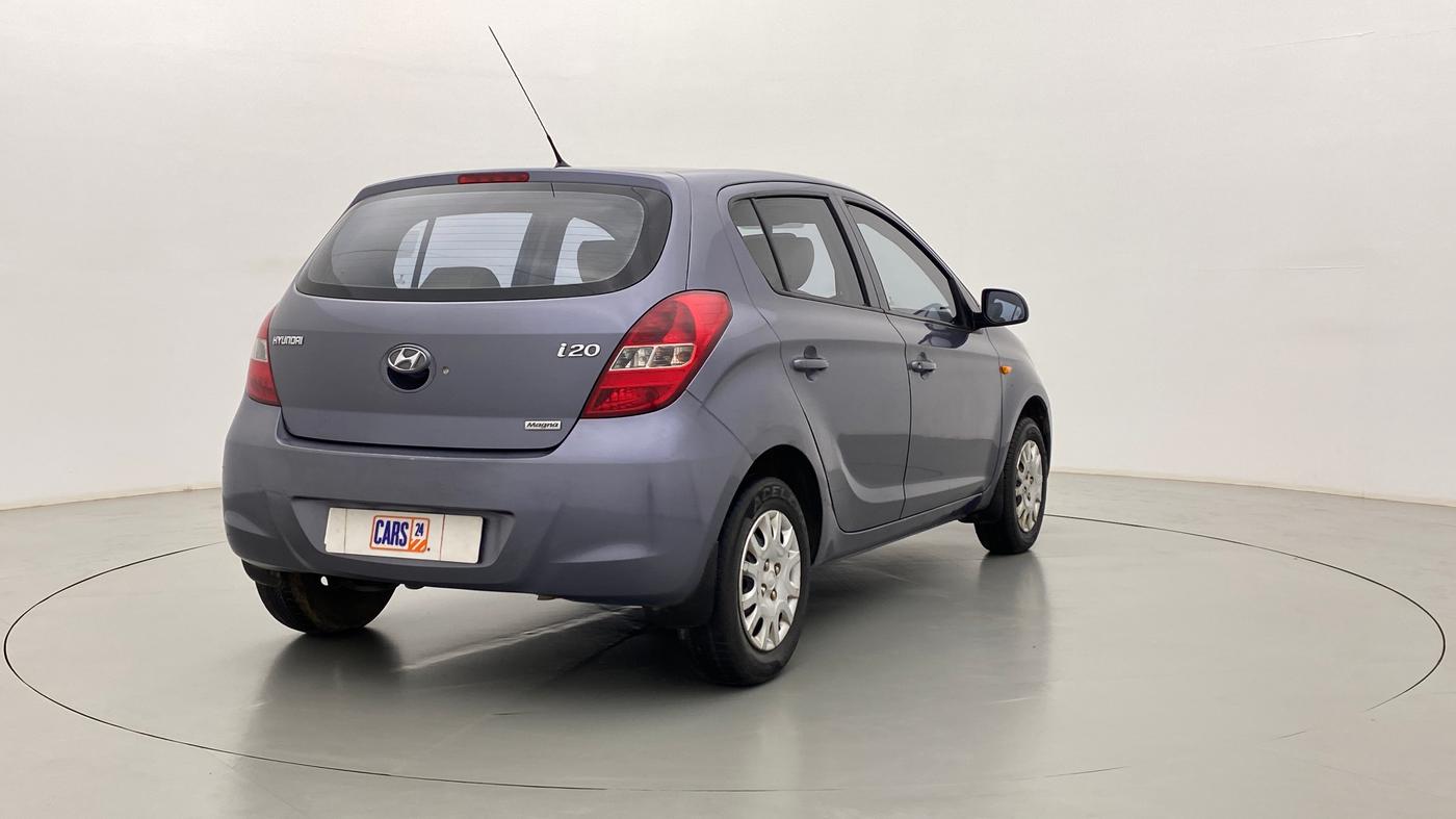 2010 Hyundai i20 MAGNA O 1.2, Petrol, Manual, Right Back Diagonal