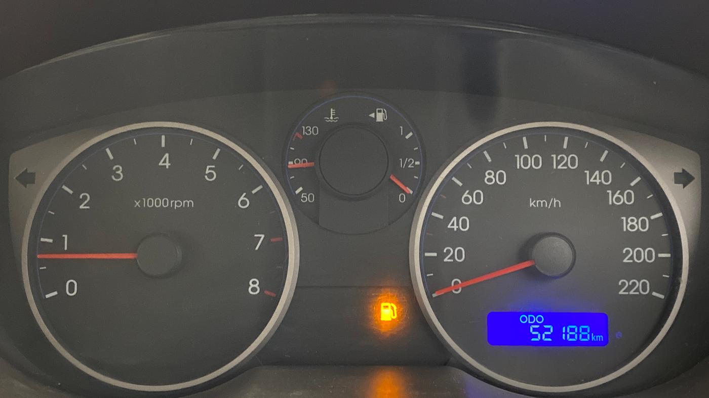 2010 Hyundai i20 MAGNA O 1.2, Petrol, Manual, Odometer Image