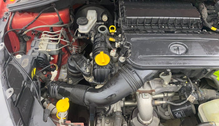 2020 Tata Tiago XZA PLUS DUAL TONE PETROL, Petrol, Automatic, 31,718 km, Engine View - Right