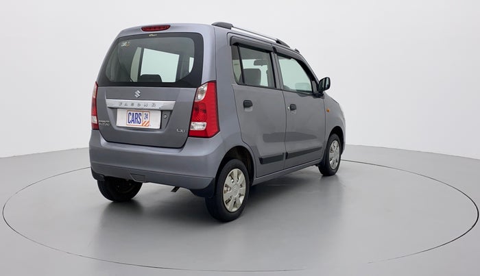 2014 Maruti Wagon R 1.0 LXI CNG, CNG, Manual, 1,00,014 km, Right Back Diagonal