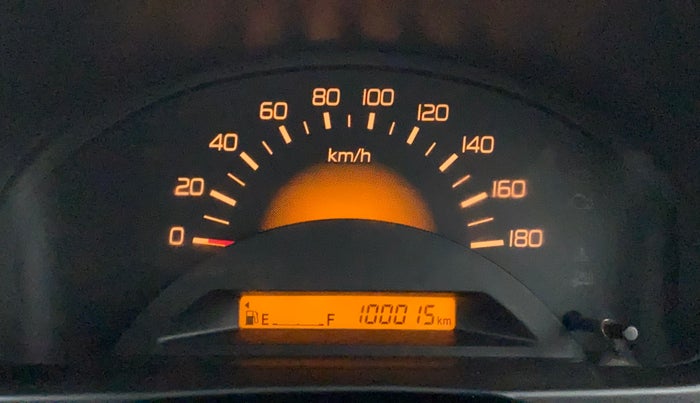 2014 Maruti Wagon R 1.0 LXI CNG, CNG, Manual, 1,00,014 km, Odometer Image