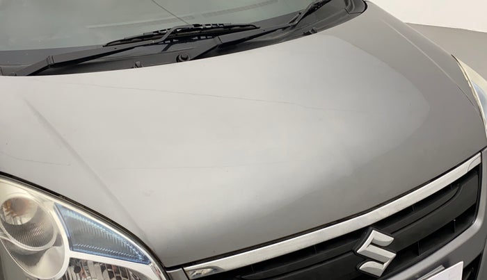 2014 Maruti Wagon R 1.0 LXI CNG, CNG, Manual, 1,00,014 km, Bonnet (hood) - Slightly dented