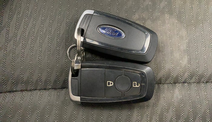 2018 Ford Ecosport TITANIUM 1.5L DIESEL, Diesel, Manual, 1,32,706 km, Key Close Up