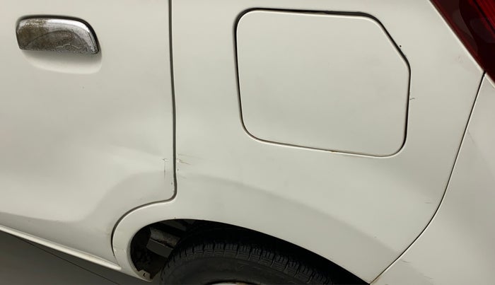2014 Maruti Alto K10 LXI, Petrol, Manual, 35,889 km, Left quarter panel - Minor scratches
