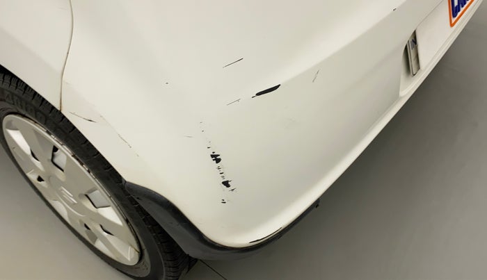 2014 Maruti Alto K10 LXI, Petrol, Manual, 35,889 km, Rear bumper - Minor scratches