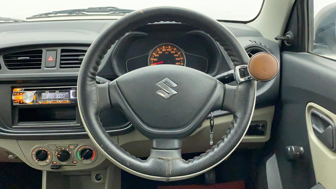 2014 Maruti Alto K10 LXI, Petrol, Manual, 35,889 km, Steering Wheel Close Up