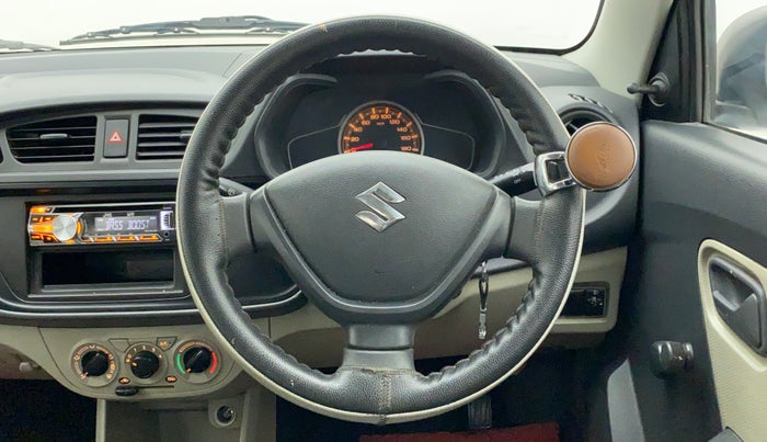 2014 Maruti Alto K10 LXI, Petrol, Manual, 35,889 km, Steering Wheel Close Up
