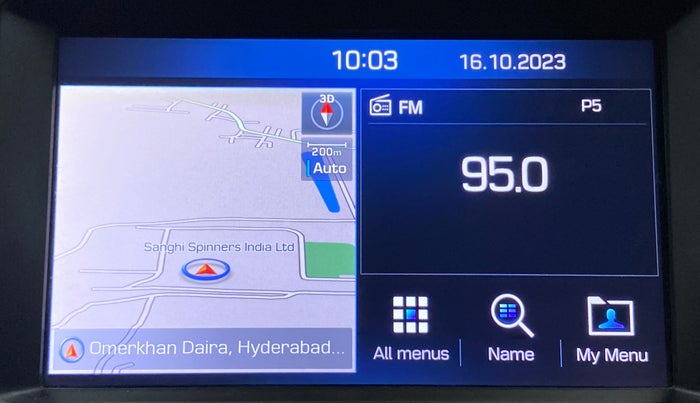 2018 Hyundai New Elantra 2.0 SX(O) AT PETROL, Petrol, Automatic, 46,379 km, Touchscreen Infotainment System