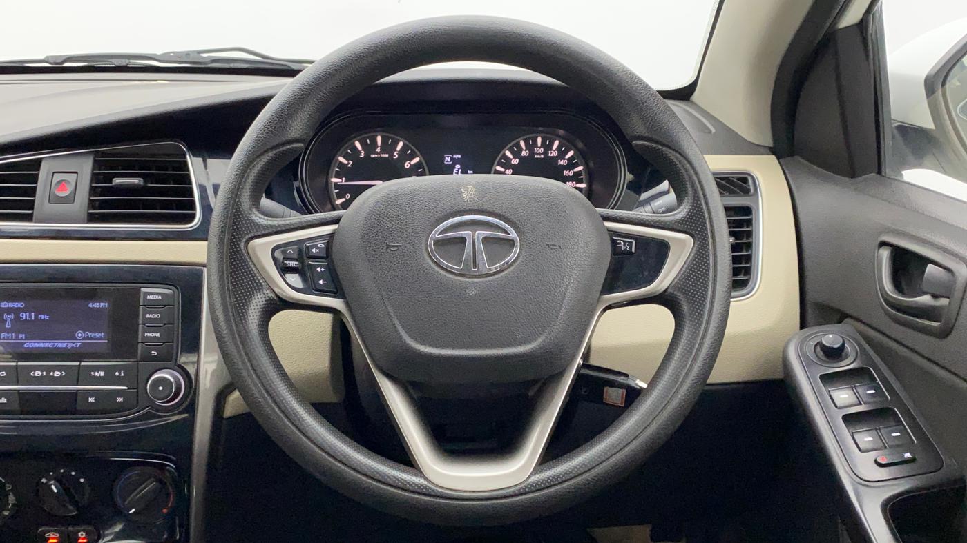 2015 Tata Zest XMA F-TRONIC DIESEL, Diesel, Automatic, 72,004 km, Steering Wheel Close Up