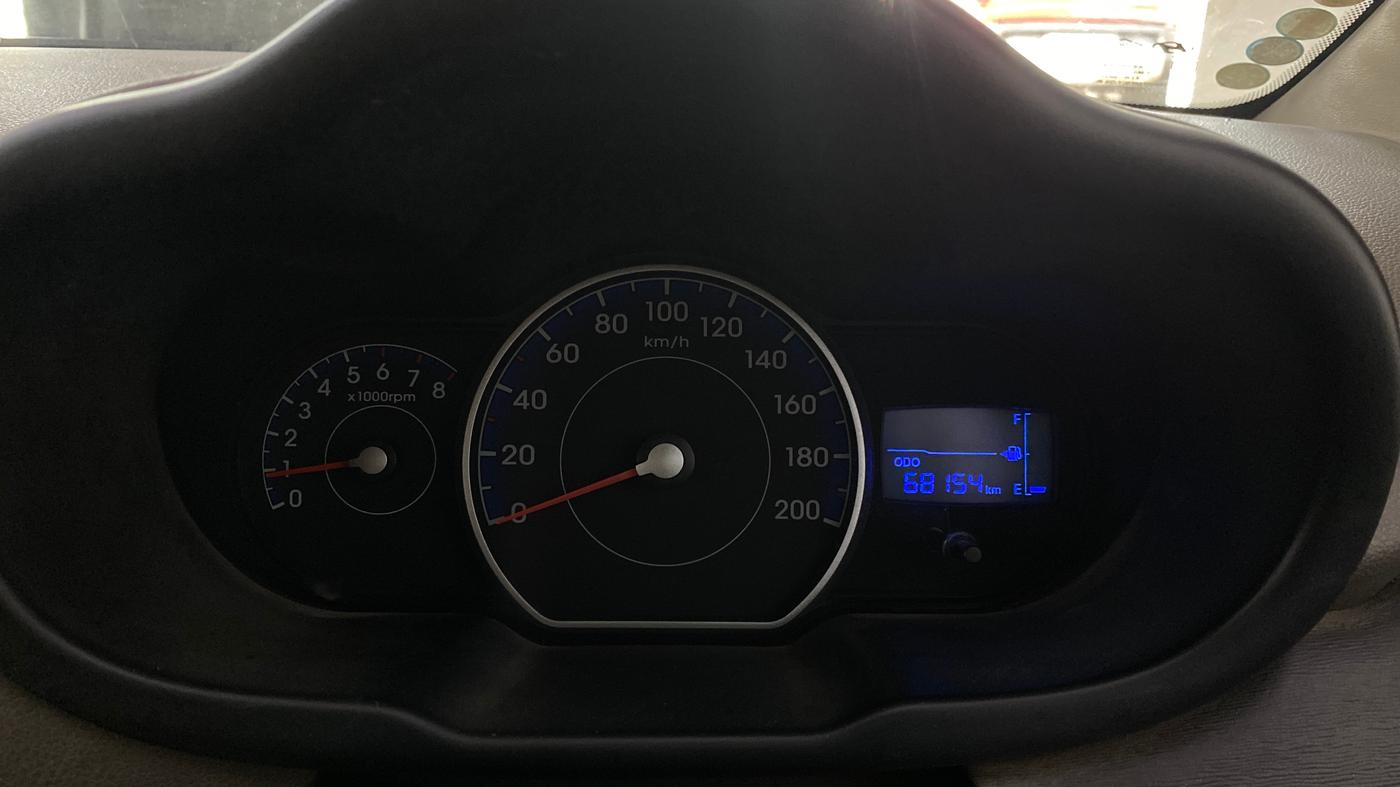 2014 Hyundai i10 MAGNA 1.1, Petrol, Manual, 68,111 km, Odometer Image