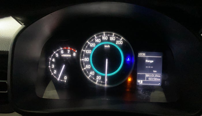 2017 Maruti IGNIS DELTA 1.2, Petrol, Manual, 60,156 km, Odometer Image