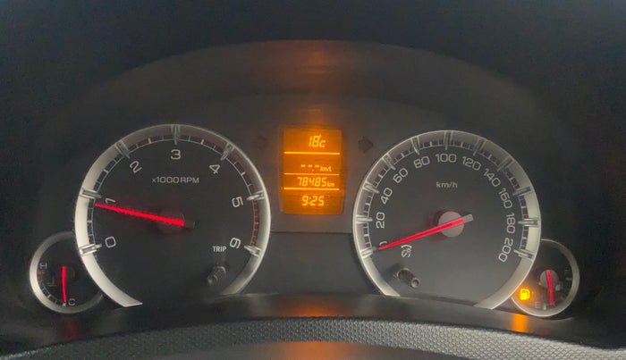 2012 Maruti Swift ZDI, Diesel, Manual, 78,442 km, Odometer Image