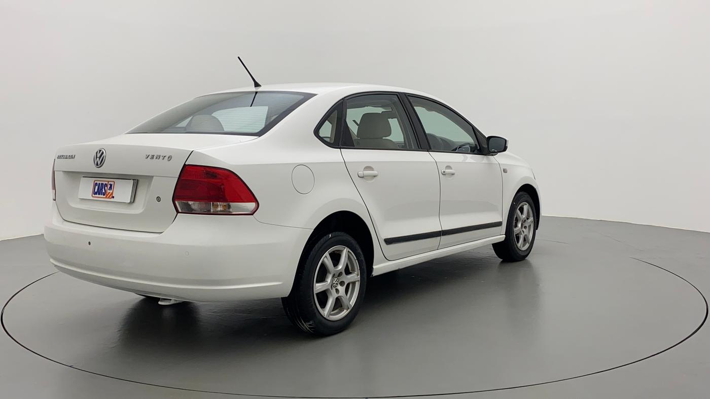 2013 Volkswagen Vento HIGHLINE PETROL, Petrol, Manual, 43,166 km, Right Back Diagonal