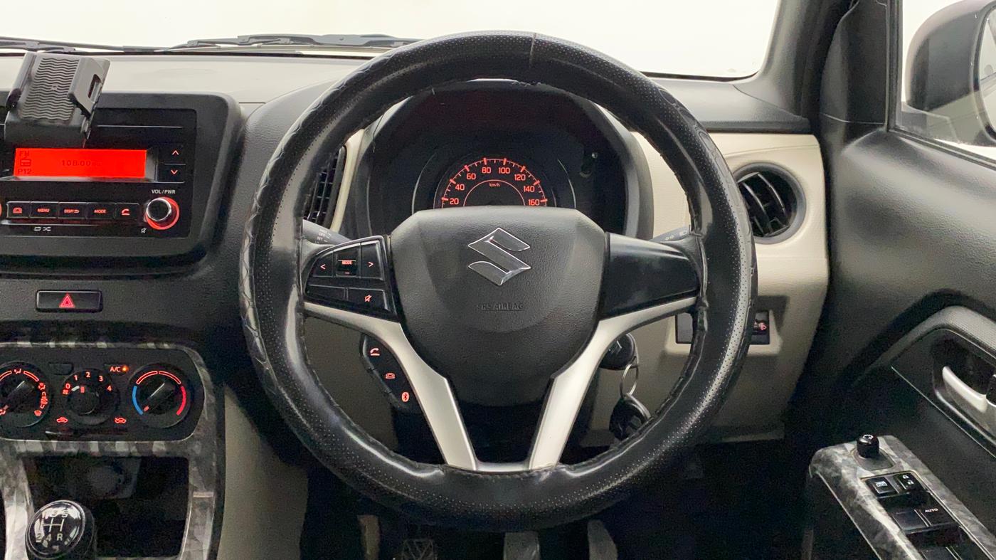 2020 Maruti New Wagon-R VXI (O) 1.2, Petrol, Manual, 66,530 km, Steering Wheel Close Up