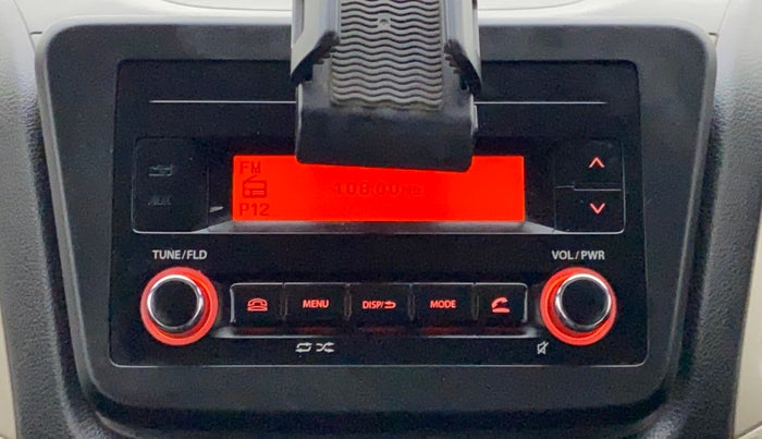 2020 Maruti New Wagon-R VXI (O) 1.2, Petrol, Manual, 66,530 km, Infotainment System