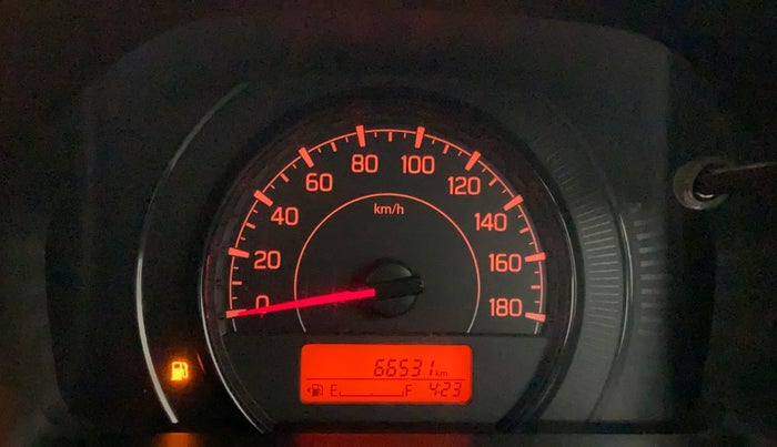 2020 Maruti New Wagon-R VXI (O) 1.2, Petrol, Manual, 66,530 km, Odometer Image