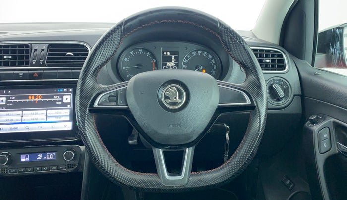 2021 Skoda Rapid MONTE CARLO 1.0 MT, Petrol, Manual, 35,196 km, Steering Wheel Close Up