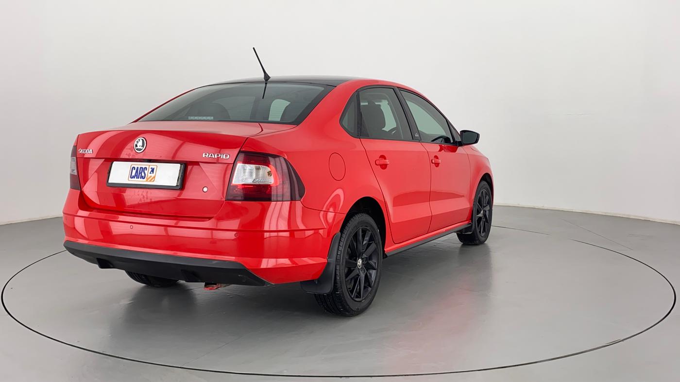 2021 Skoda Rapid MONTE CARLO 1.0 MT, Petrol, Manual, 35,196 km, Right Back Diagonal