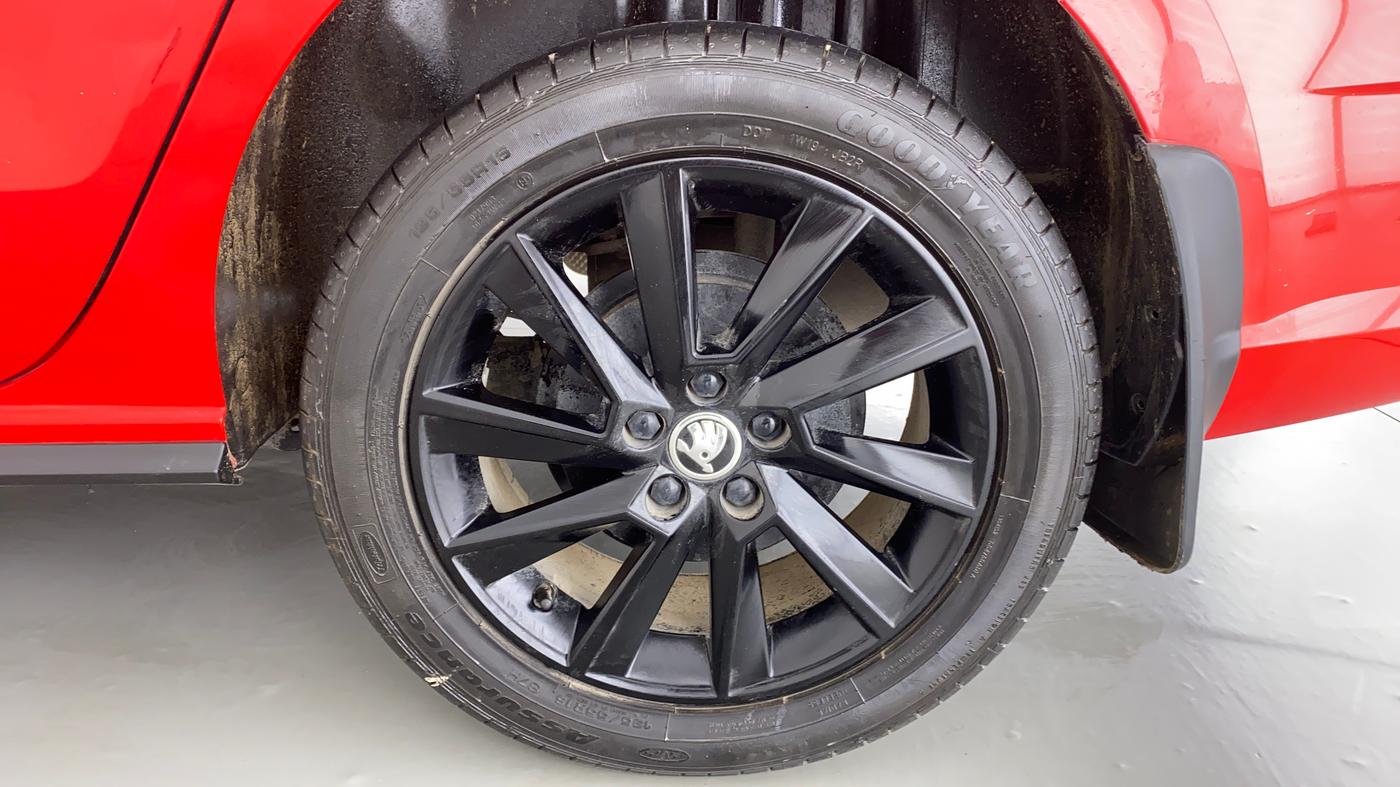 2021 Skoda Rapid MONTE CARLO 1.0 MT, Petrol, Manual, 35,196 km, Left Rear Wheel