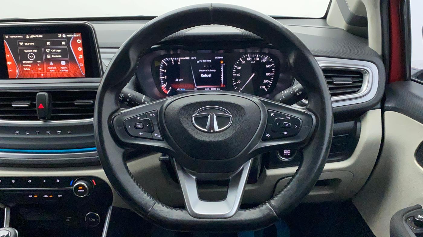 2021 Tata ALTROZ XZ DIESEL, Diesel, Manual, 52,451 km, Steering Wheel Close Up