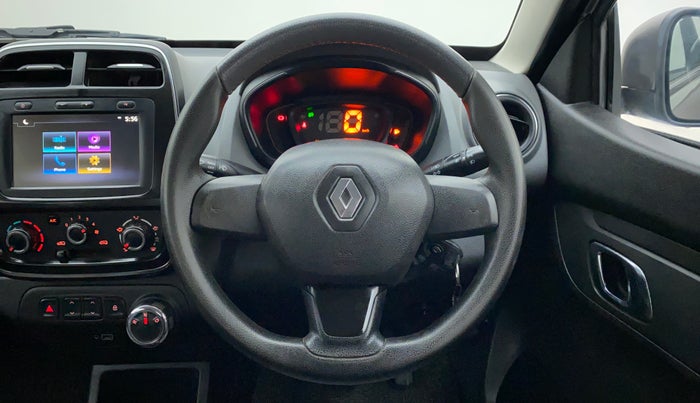 2019 Renault Kwid RXT 1.0 EASY-R AT OPTION, Petrol, Automatic, 42,472 km, Steering Wheel Close-up
