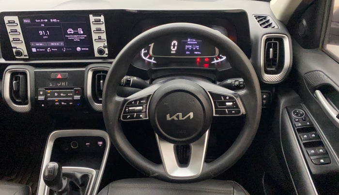 2021 KIA SONET HTK PLUS 1.5, Diesel, Manual, 79,694 km, Steering Wheel Close Up