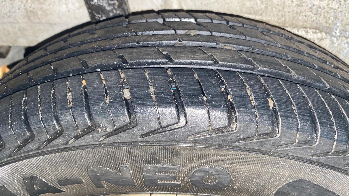2023 Maruti New Wagon-R VXI CNG 1.0, CNG, Manual, 24,325 km, Right Rear Tyre Tread
