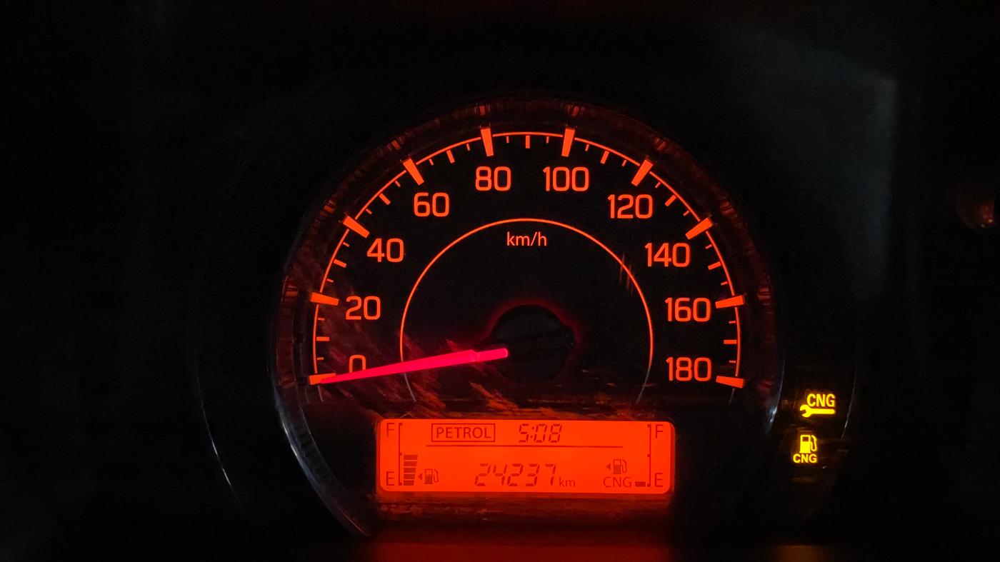 2023 Maruti New Wagon-R VXI CNG 1.0, CNG, Manual, 24,325 km, Odometer Image