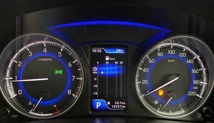 2018 Maruti Baleno ALPHA 1.2K12  AT, Petrol, Automatic, 10,380 km, Odometer Image