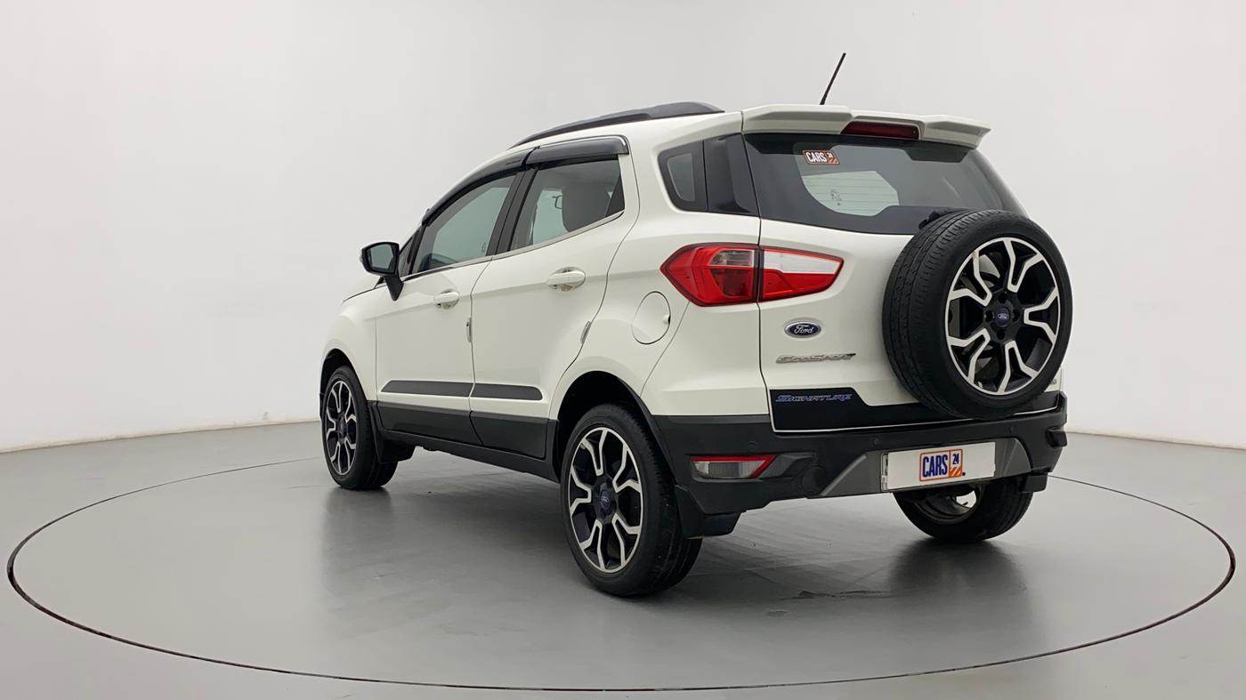 2018 Ford Ecosport TITANIUM 1.5L SIGNATURE EDITION (SUNROOF) DIESEL, Diesel, Manual, 56,659 km, Left Back Diagonal