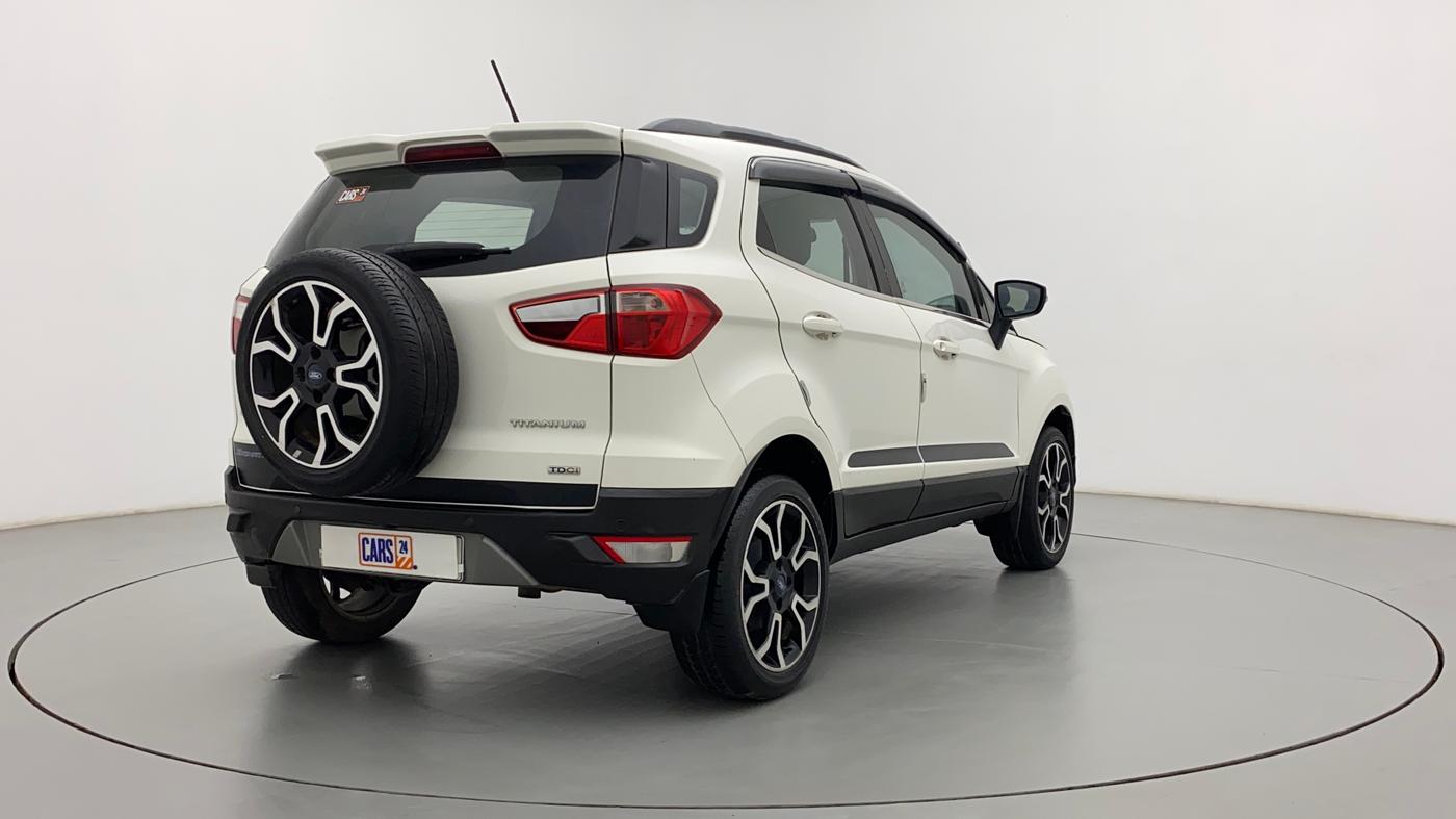 2018 Ford Ecosport TITANIUM 1.5L SIGNATURE EDITION (SUNROOF) DIESEL, Diesel, Manual, 56,659 km, Right Back Diagonal