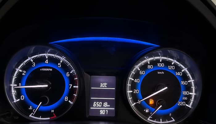 2018 Maruti Baleno DELTA PETROL 1.2, Petrol, Manual, 65,002 km, Odometer Image