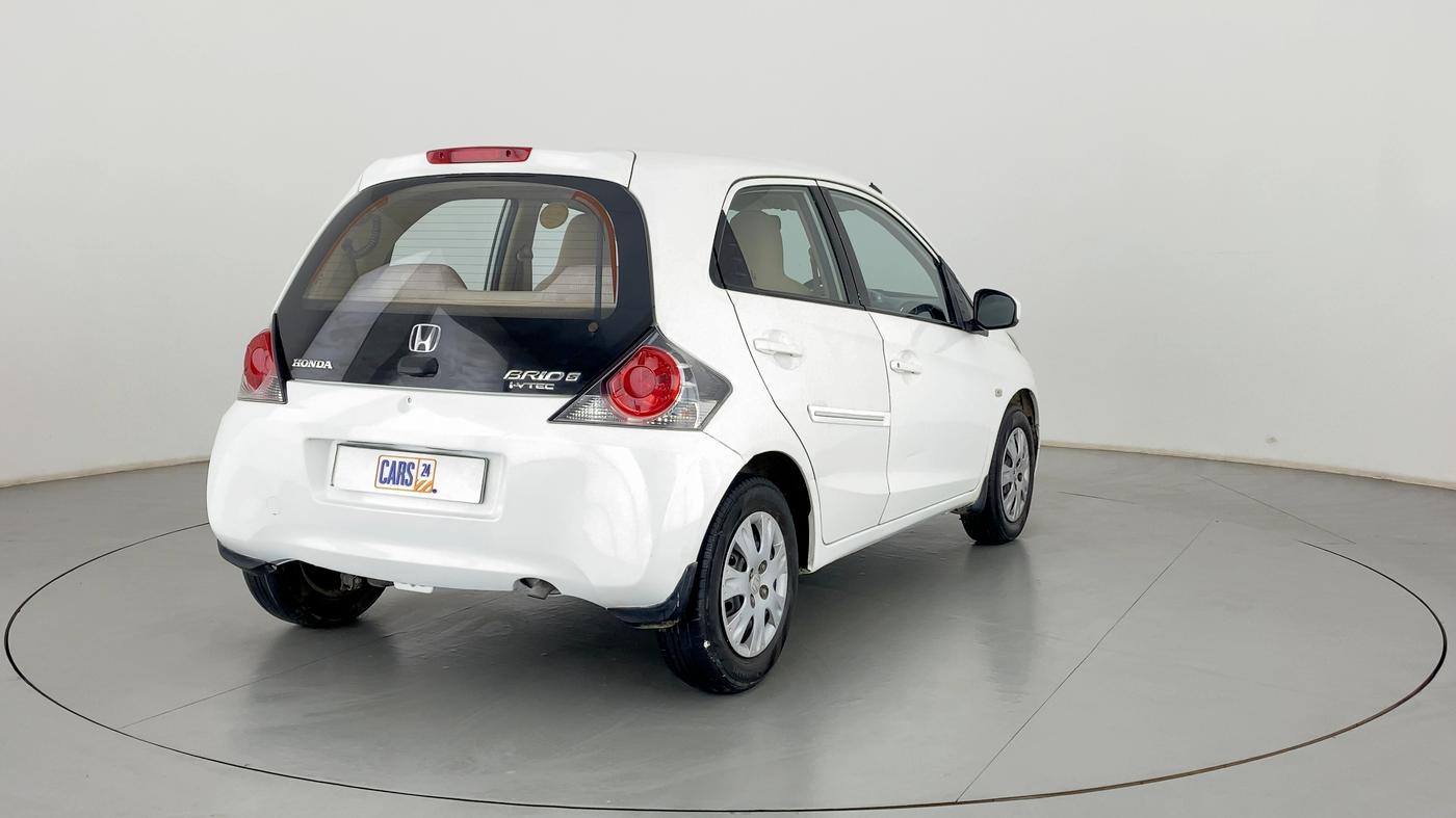 2013 Honda Brio 1.2 S MT I VTEC, Petrol, Manual, 97,753 km, Right Back Diagonal
