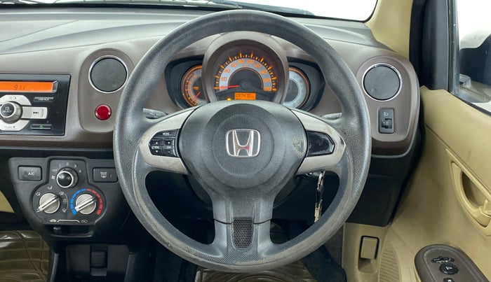 2013 Honda Brio 1.2 S MT I VTEC, Petrol, Manual, 97,753 km, Steering Wheel Close Up