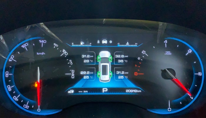 2021 MG HECTOR SHARP CVT, Petrol, Automatic, 21,025 km, Odometer Image