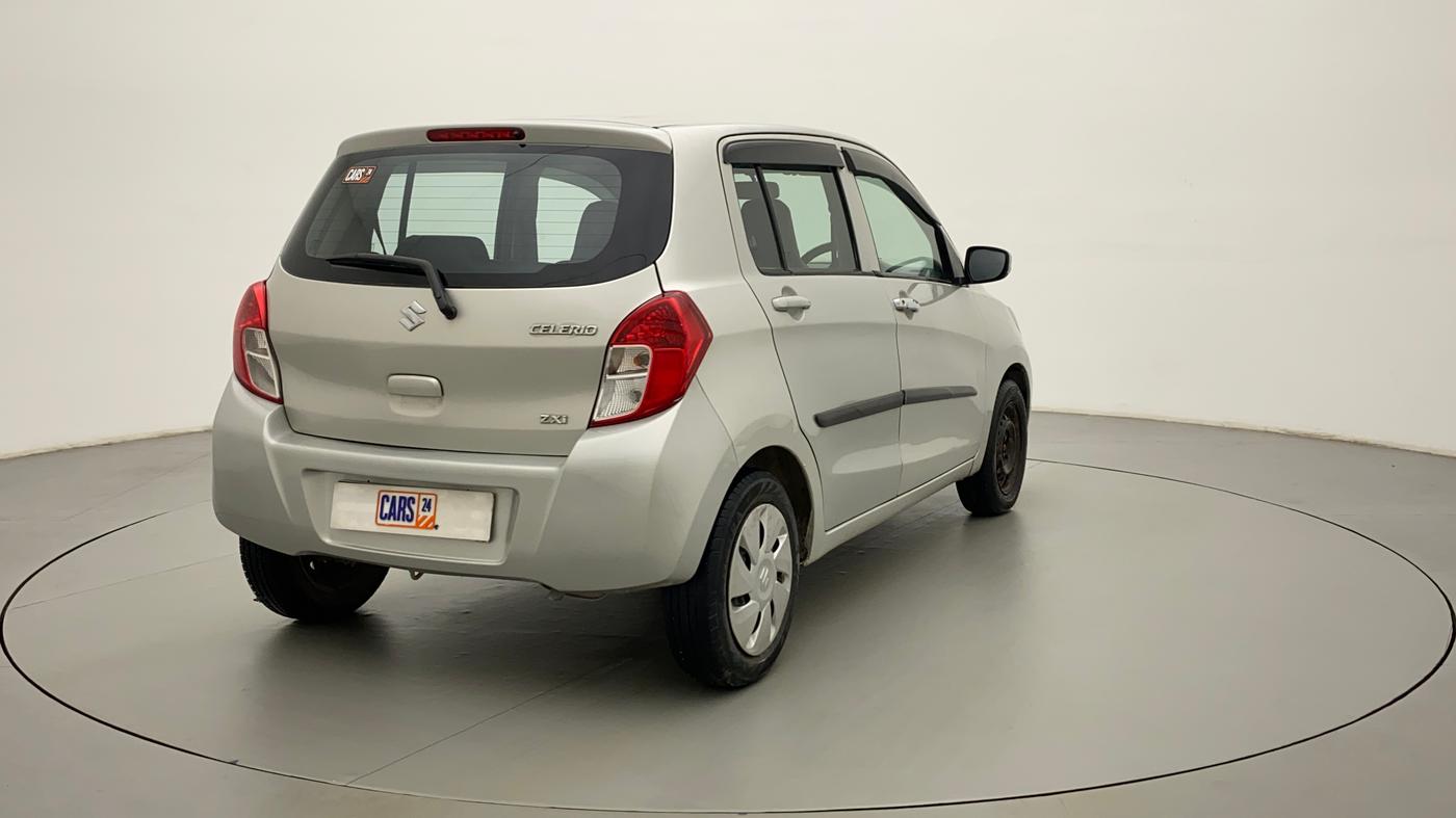 2017 Maruti Celerio ZXI, CNG, Manual, 83,792 km, Right Back Diagonal